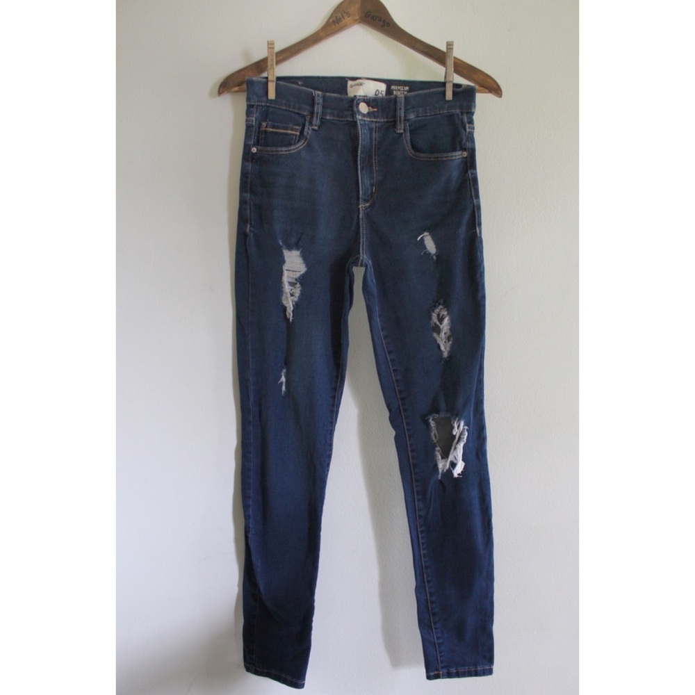 Garage Denim Retro High Rise Waist Jegging Jeans Juniors 5 Preowned